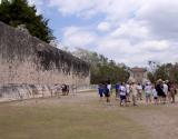 The ball court at Chichn Itz