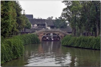Wu Zhen - Typical stone bridge
