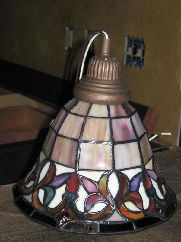 The kitchen pendant lamp, well have two between the kitchen and dining room