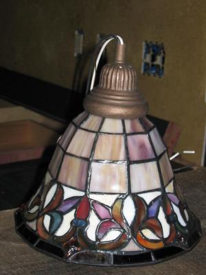 The kitchen pendant lamp, we'll have two between the kitchen and dining room