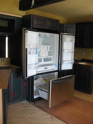 And my refrigerator, Sears' Trio, I can't wait!
