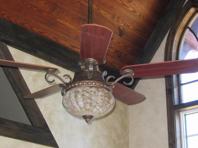 the loft bedroom fan;