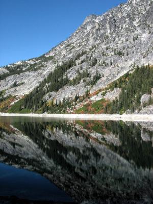 Snow Lake Reflection