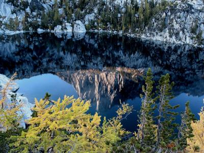 Lake Viviane Reflection