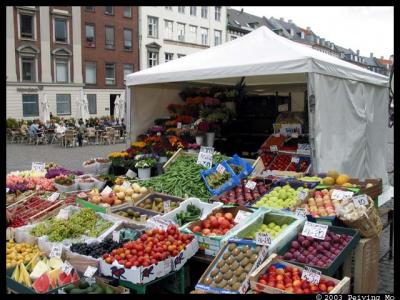 Produce stand