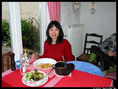 Enjoy a Flemish meal -- Lapin  la flamande
