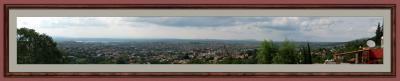 San Miguel - Panorama from Casa Jardin balcony