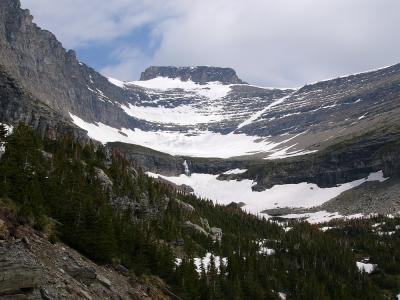 Glacier carved valley