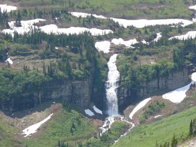 Large waterfall