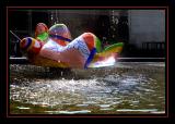 Niki de St Phalle fountain