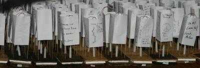 Lanterns, up close