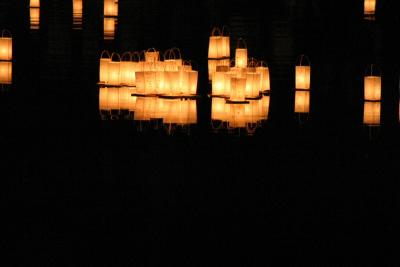 Lanterns on the water