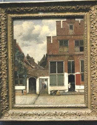 Vermeer's only street scene