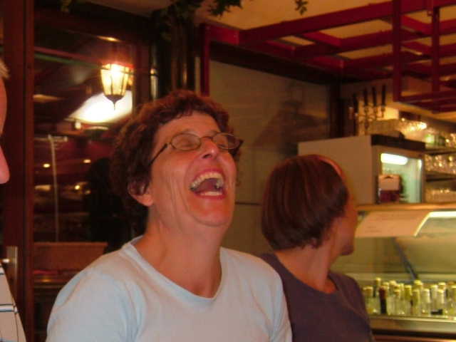 ..en dan lachen..........