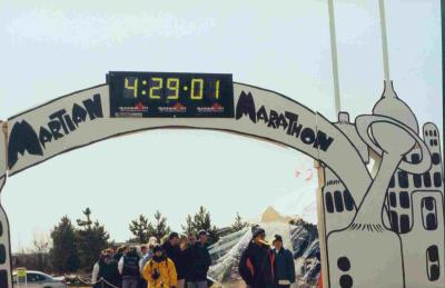 Martian Marathon, Northville Michigan. March 23, 2002