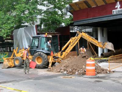 Victory Heros Working on NYC Watermains  Sewers