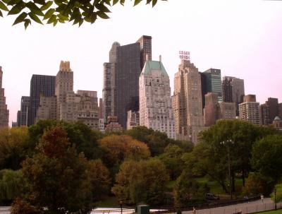 Central Park South Skyline in the Fall