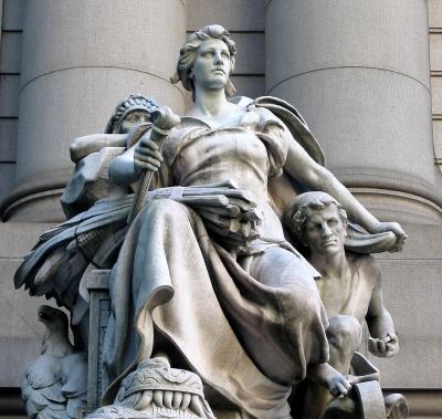 US Customs Court House  Sculpture Detail