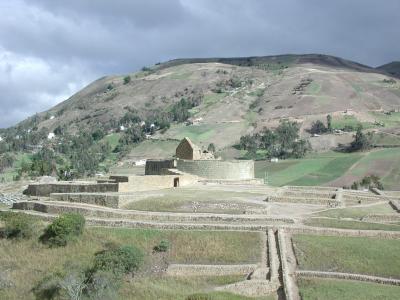 Incapirga Ruine und Umgebung
