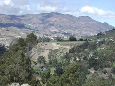 Incapirga Ruine und Umgebung