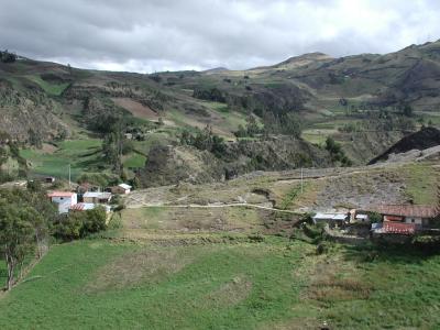 Incapirga Ruine und Umgebung