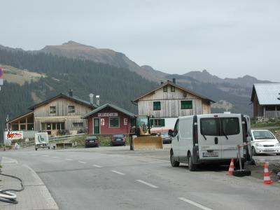 Kleiner Spaziergang in Faschina bei windig-kaltem Wetter