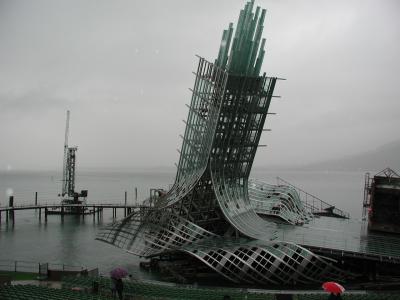 Fahrt nach Bregenz und Fhrung durch die Seebhne am Bodensee