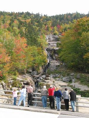 Silver cascades White Mountains