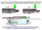 GENSET BOLT/PIN REPAIR AND BENT CENTER HOLE ON LOCK