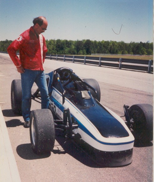 ME AND THE FORMULA  VEE AT SAVANNAH, GA.