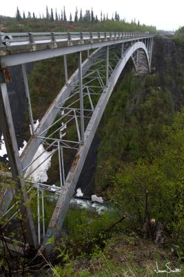 Bridge on the way to Denali