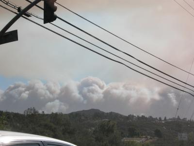 Fires in San Diego Oct 2003