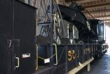 This was used to help clean up after train wrecks. The museum volunteers are practicing with it so that it can be used to help support the turntable for repairs.
