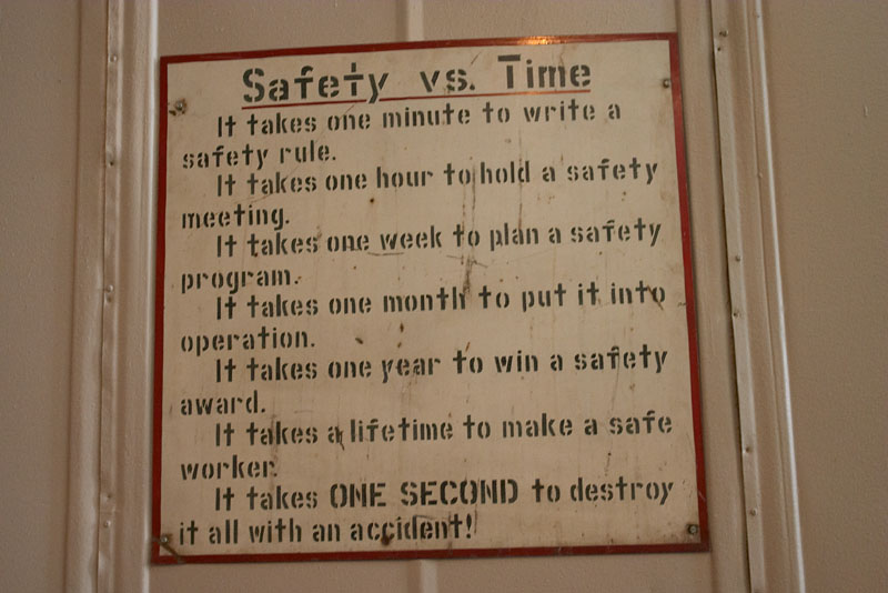 Safety vs. Time