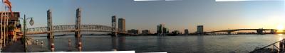 Jacksonville on the St. Johns river