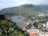 view of San Sebastian from the Parador