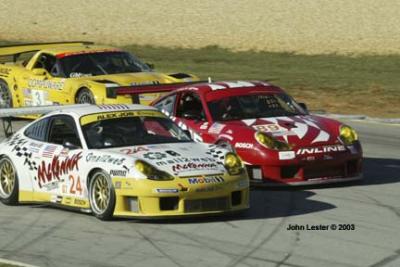 Racing - #24 Porsche won the GT Class
