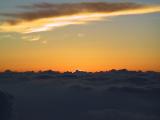 20010823 -- 4057.jpg  Mt. Fuji 2 seconds Before Sunrise  -- Canon G1