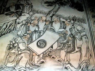 Wall painting, Khoo Kongsi