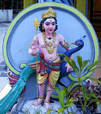 Hindu temple figure