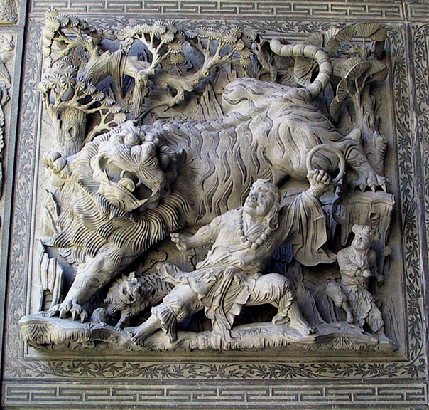 Hainan Temple carving