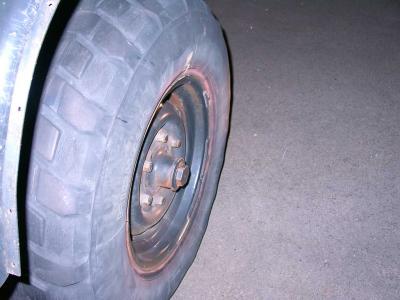 Michelin XL 12,5x20 / rim 9