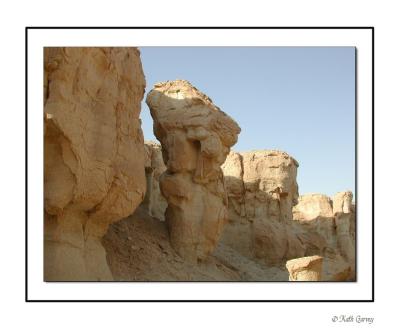 Saudi Rock Face.