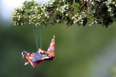 Hanging Peace Crane