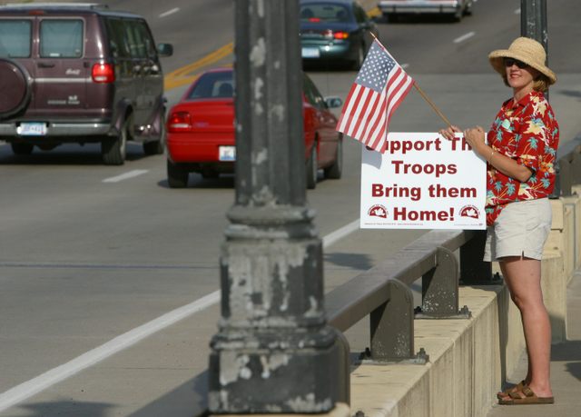 Bring the troops home now