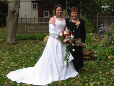 Pamela & her grandmother