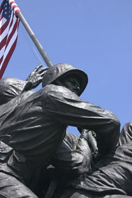 Iwo Jima Memorial (detail)