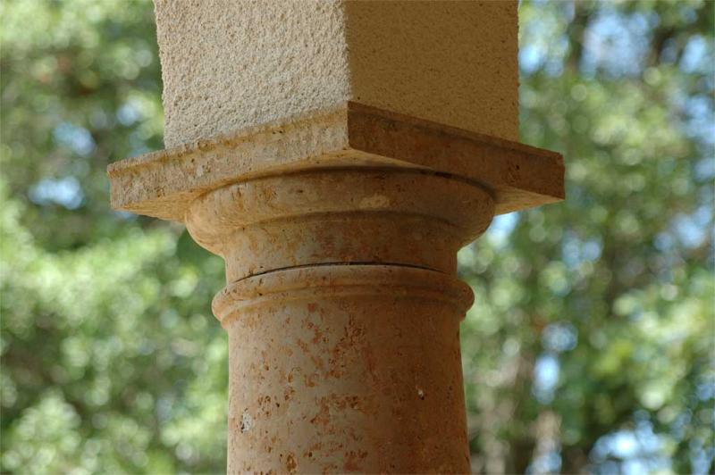 Doric Column in South Lawn