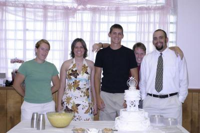 Sara, Bridget, Brett, Lawrence, Nick