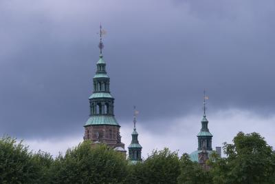 Towers of Rosenborg castle